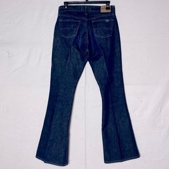 Big Star Dark Wash High Rise Flare Leg Jeans 31 - Picture 2 of 14